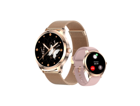 Reloj inteligente CHRONUS LW92 para mujer (plateado)