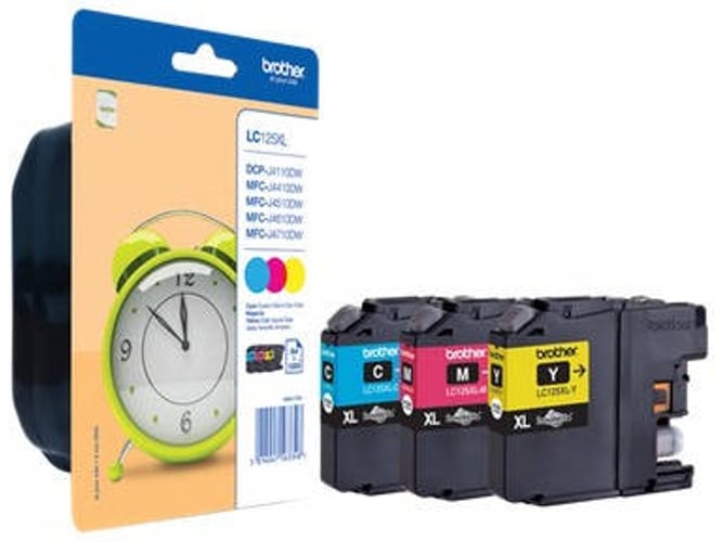 Cartucho de tinta BROTHER LC-125XL - LC-125XLRBWBPDR