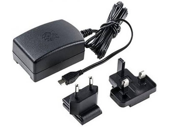 Fuente de Alimentación RASPBERRY PI 3 5V Negro