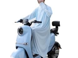 Traje De Manga Larga Con Protección Uv Para Ciclismo De Verano, Color Azul Cielo.