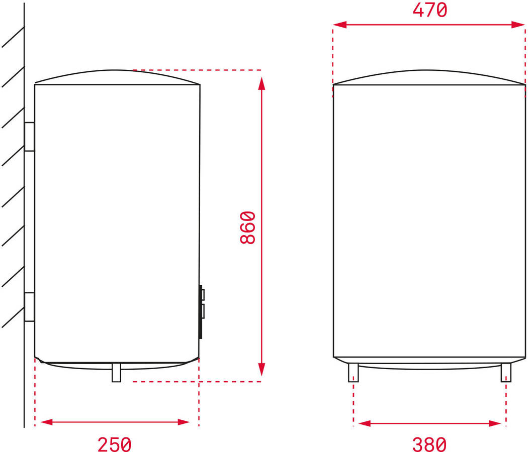 Termo Teka Ewh 50 slim litros instalación verticalhorizontal calentador ewh50d blanco 2000w y horizontal 42080060 2000 47 fondo reducido tanques esmaltados elã©ctrico 47l 2.000w 50l 7.5 ewh50