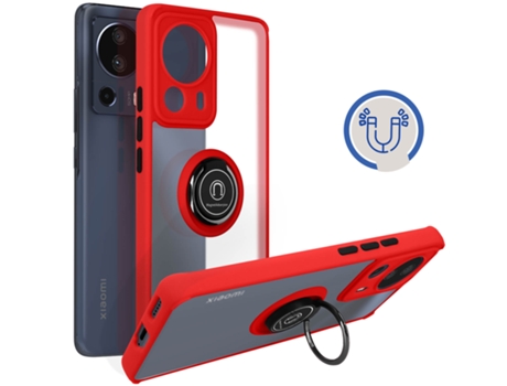 Funda para Xiaomi Xiaomi 13, 13 Lite AVIZAR Rojo