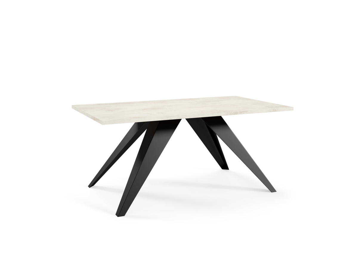 Mesa De Centro FURNLUX Premium Aria (Blanco, Madera Contrachapada - 60X120X48 Cm)
