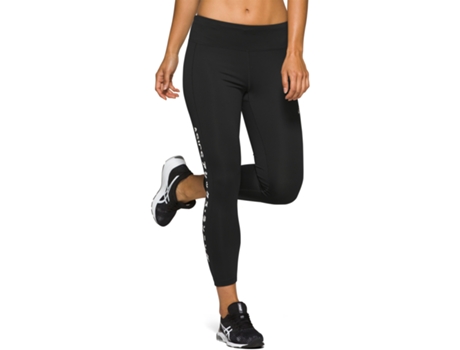 Pantalones para Mujer ASICS Katakana Tight Negro para Running (Talla:L)