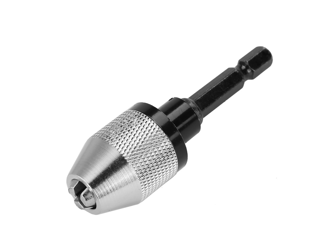 Adaptador de portabrocas para taladro/atornillador eléctrico con cable hexagonal de 6,5 mm, cambio rápido.