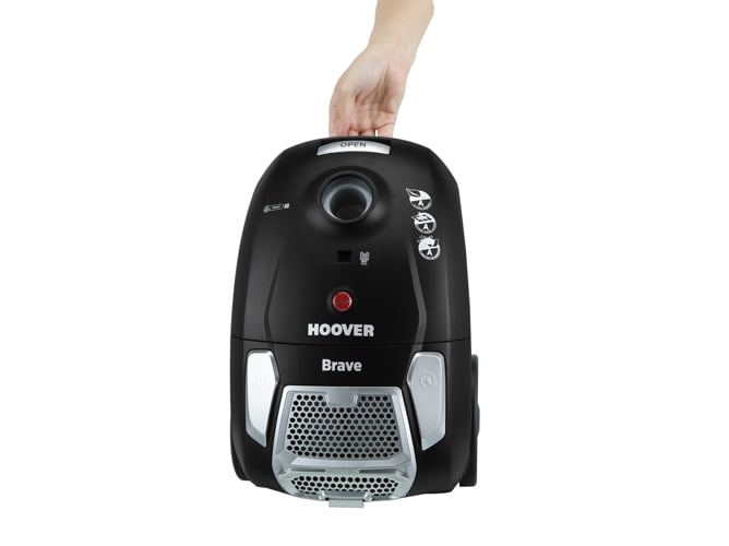 Aspirador con bolsa HOOVER Brave BV71_BV20011 (A - 79 dB - Bolsa de polvo: 2.3L)