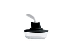 Plato de Mantequilla con EspÃ¡tula Negro - Ship Shape A DI ALESSI