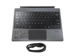 Teclado inalámbrico Bluetooth para Surface Pro 7, Pro6, Pro5, Pro4 y Pro3 con panel táctil, batería recargable, teclado ultrafino Facpoet