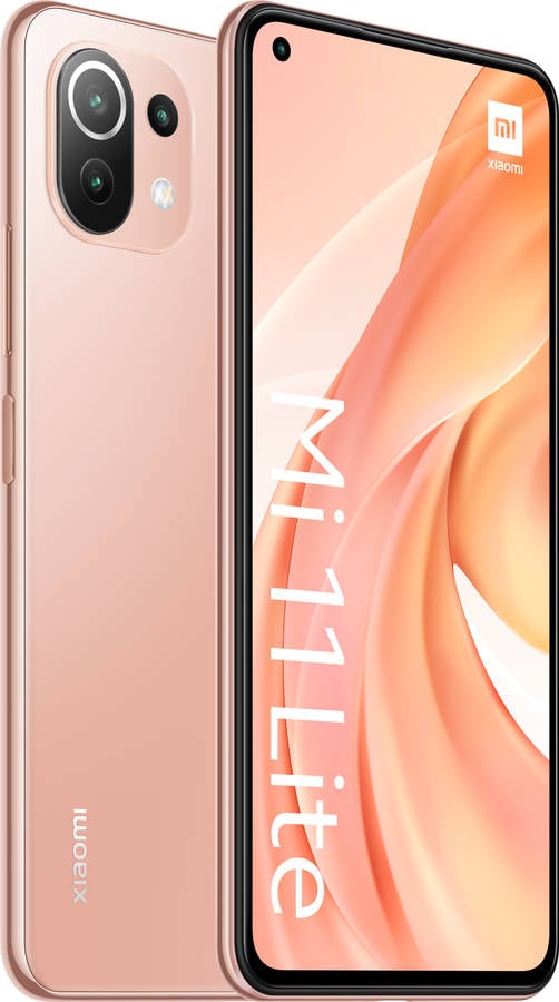 Xiaomi Mi 11 lite 6128gb rosa libre 655 128gb pantalla 6.55” amoled dotdisplay fhd+ 6gb+128gb triple 64mp snapdragon 732g 4250mah con carga 33w española 128gb+6gb 6gb 6.55 4g 4250 6 128