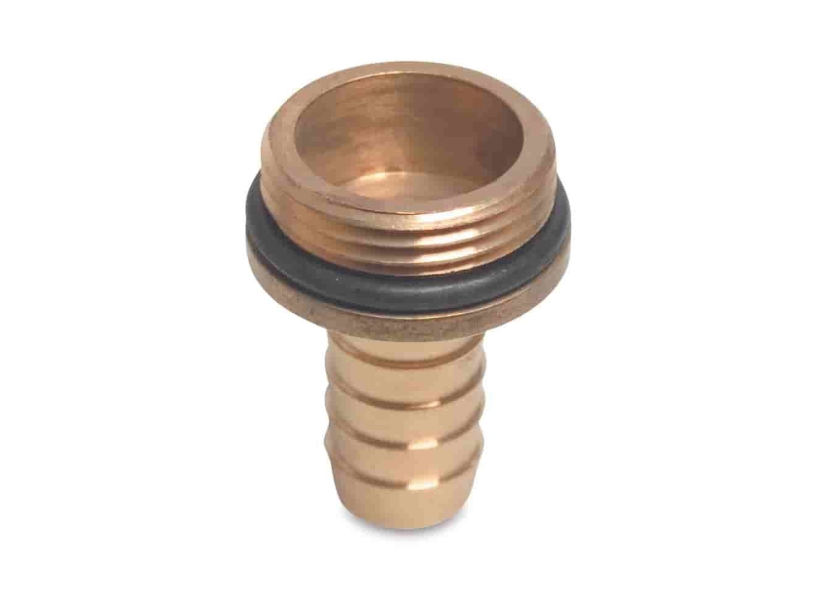 Accesorio de manguera de latón de 3/4" con junta de estanqueidad de 20 mm. Duradero, versátil y fácil de instalar. Klasebo.