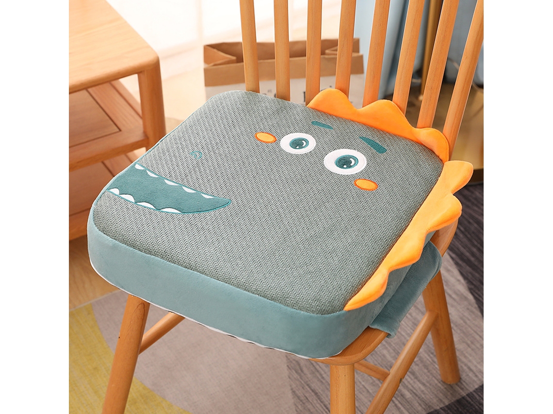 Silla de comedor Eifson con asiento elevador antideslizante y extraíble, 10 cm (alfombra de cocodrilo)