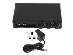 Mezclador De Micrófonos Dinámicos Y De Condensador Ajustable De 3 Canales Para Karaoke Profesional, Bares Y Clubes, Enchufe Británico De 100-240 V.