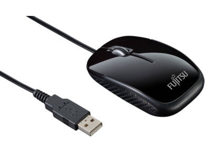 Ratón FUJITSU M420NB (Óptico - 1000 dpi - Negro)
