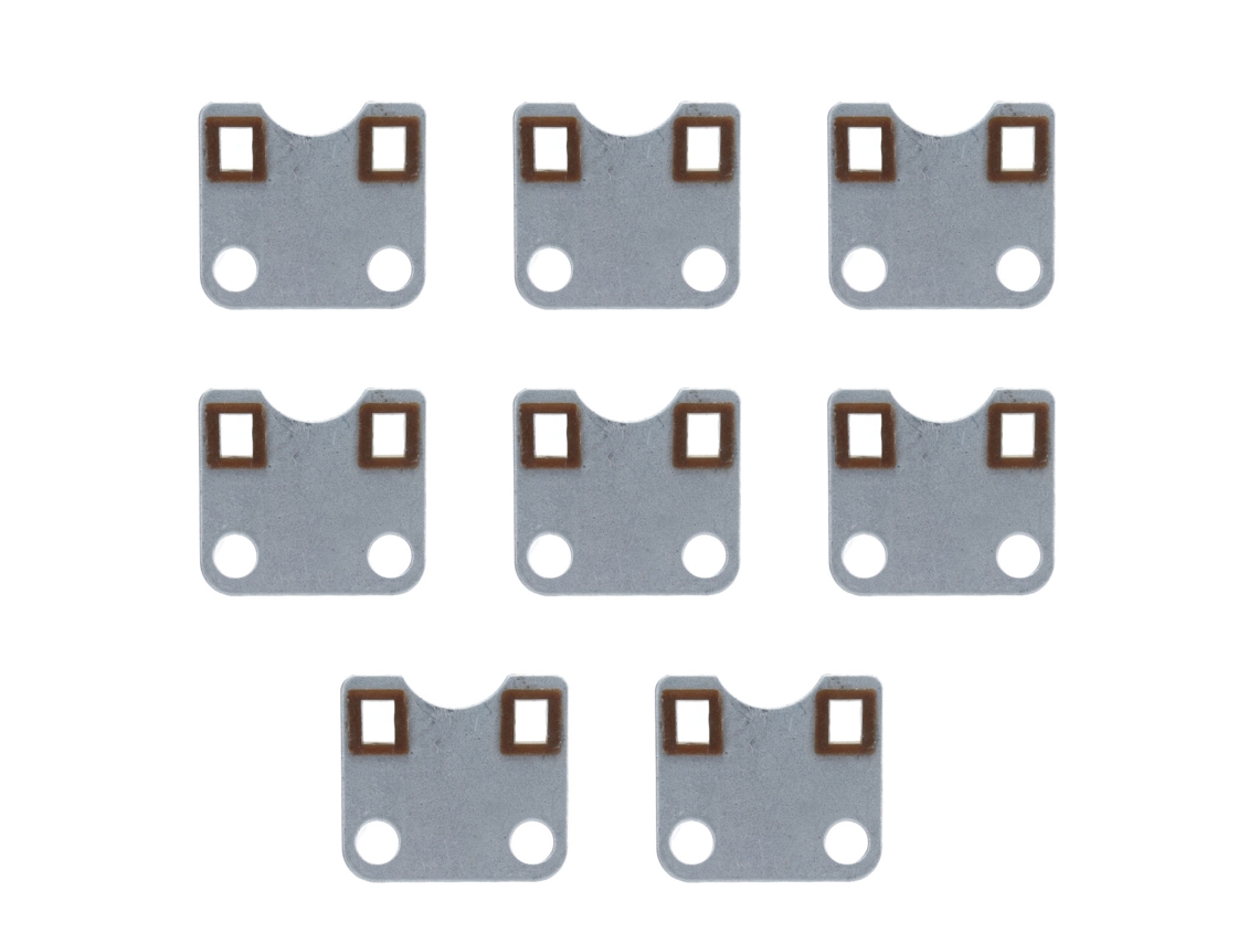 10 Placas Guía Para Varillas De Empuje Para Generadores Profesionales Con Motor De Gasolina 168f, Fabricadas En Hierro Y Plástico.