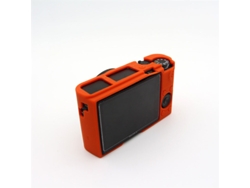 Capa Protetora De Silicone Macio Para Sony Rx100 Vi (m6) Vermelho
