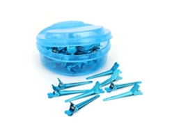 50 Broches De Pelo Mini Para Salón Herramienta De Peinado Clips De Pelo Estilo Azul