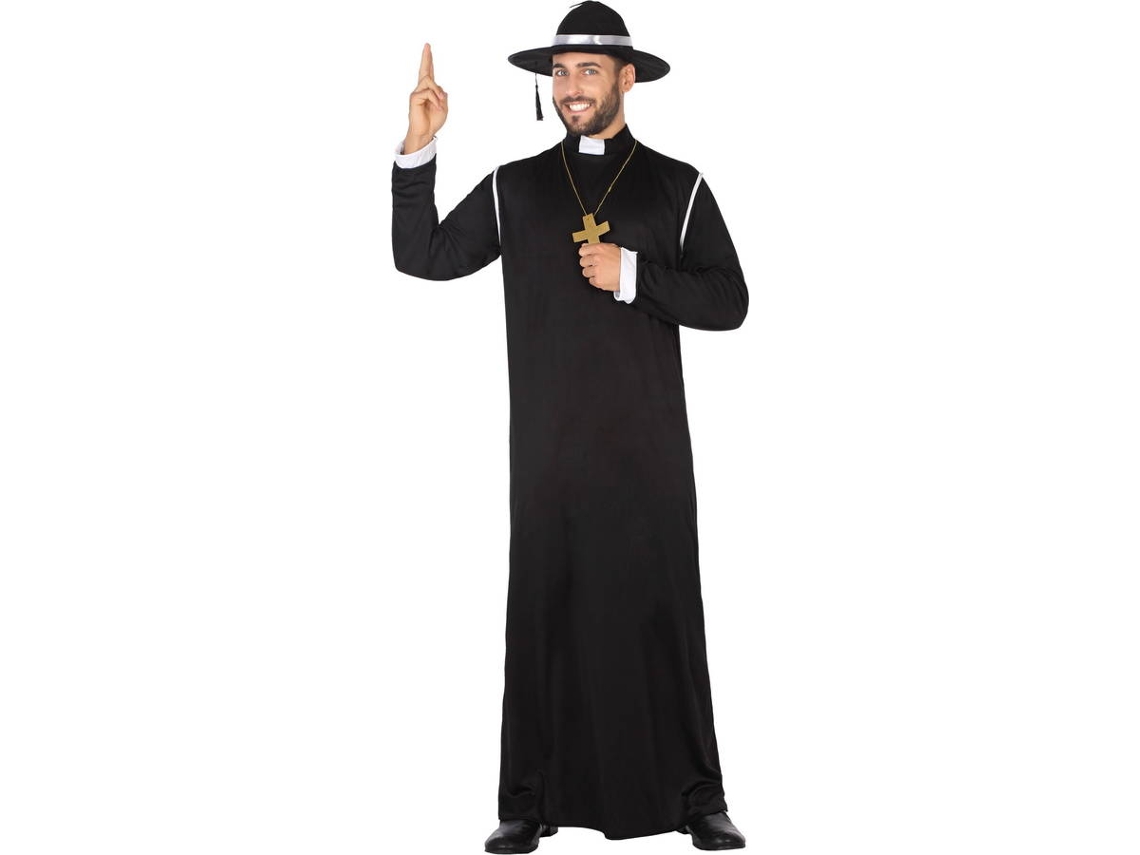 Disfraz de Hombre DISFRAZZES Sacerdote (Talla: M/L)