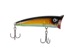 Señuelo De Pesca Artificial De Plástico De 7 Cm Con Popper Flotante Y Anzuelo Para Peces Marinos Y De Agua Dulce (n.º 4)