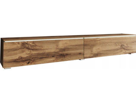 Mueble TV Lowboard D180 Roble Wotan, Número de puertas: 2 (180x30x31 cm)