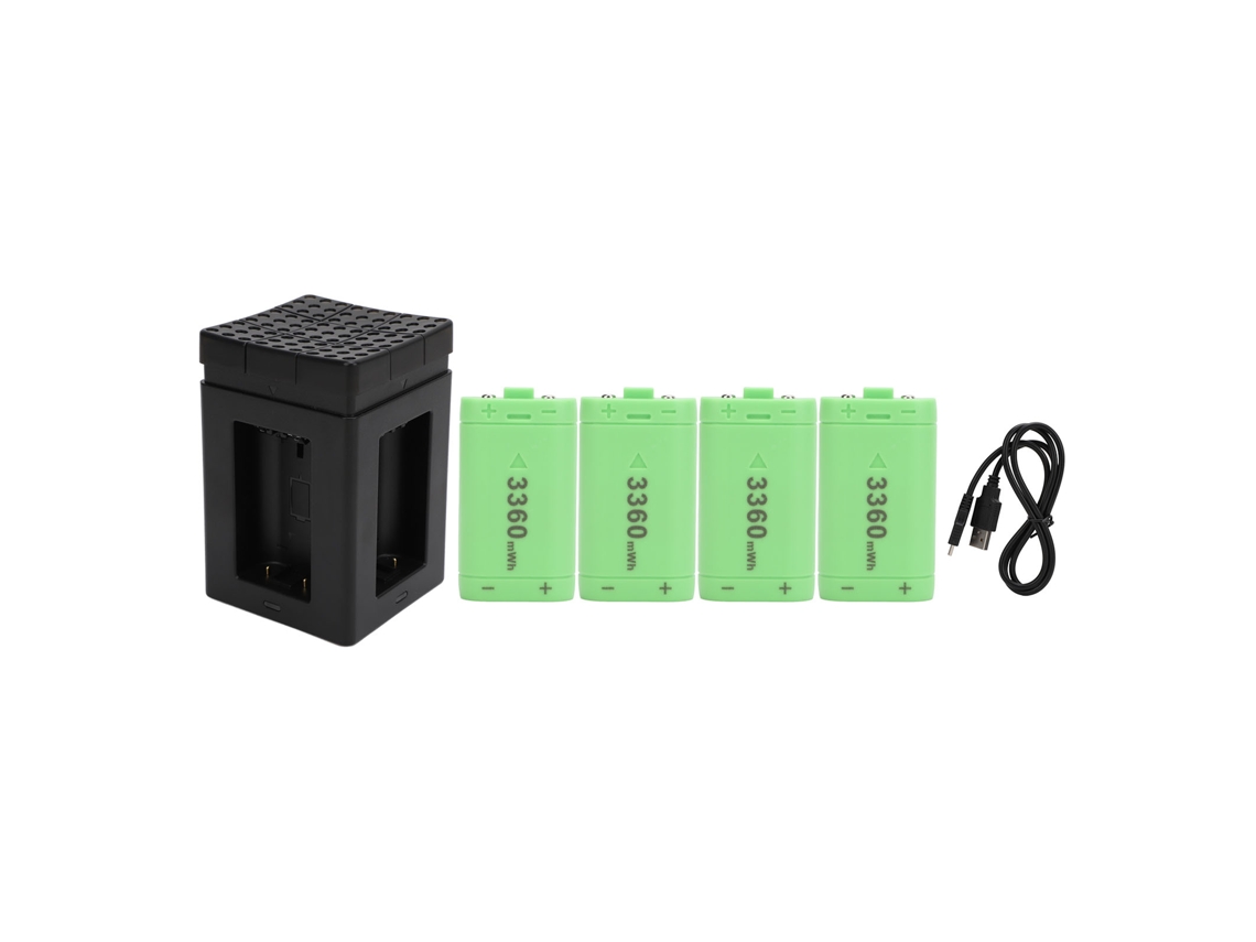 Paquete De Batería Del Controlador 4x3360mwh Batería Del Controlador Recargable Con Cargador Para La Serie X Serie S
