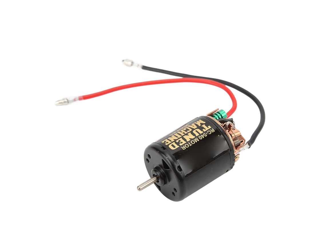 Motor Rc 540 De Alto Rendimiento Con Escobillas Y 80t Para Coches Scx10 (90046) Y/o Piezas De Mejora Para 10 Coches Rc.