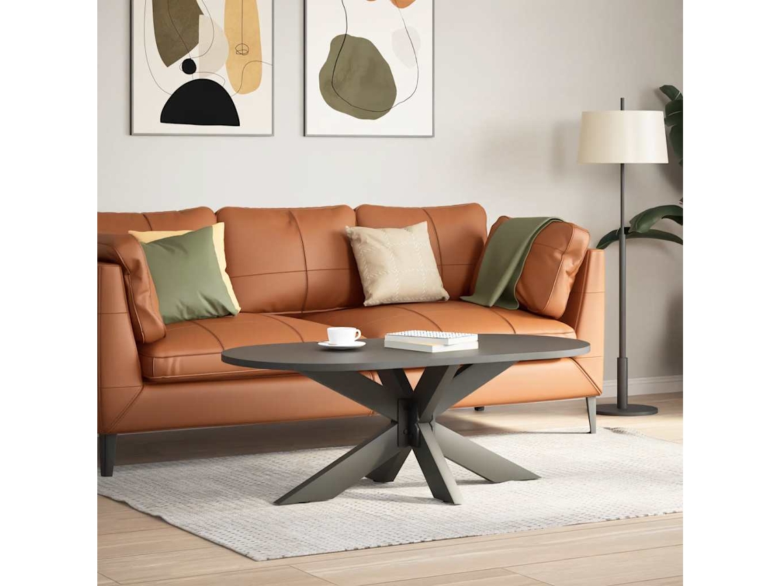 Patas para mesa de centro con forma de araña, 98 x 58 cm, acero antracita, WSD20085 Lovely Home (42 x 43 cm)