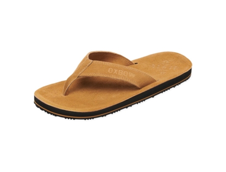 Sandálias para Hombre OXBOW Dedo venty molded sueded Beige de Moda (EU 40)