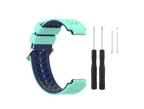 Pulsera para Garmin Forerunner 220/230/235/630/620/735XT, Approach S20/S5/S6 INF Azul