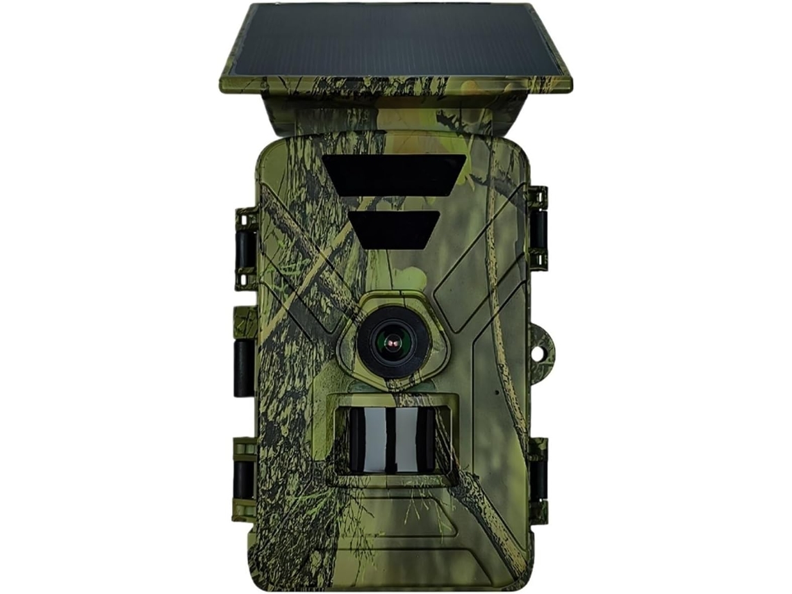 Caméra Faune Sauvage De Traîne Solaire 8k 60mp Wifi Chasse Ip66 Étanche Jeu Vision Nocturne En