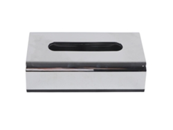 Caja De Plástico Plateada Para Papel Higiénico, Ideal Para Coche, Sala De Estar, Baño, Organizador De Hotel O Servilleta.
