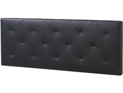 Cabecero de Cama MARCKONFORT Rombo (Negro - 140 x 60 cm)