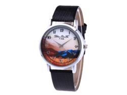Relogio Masculino Megir Novo Fashion Pulseira Couro Quartzo 3 Subdials Data Cronógrafo