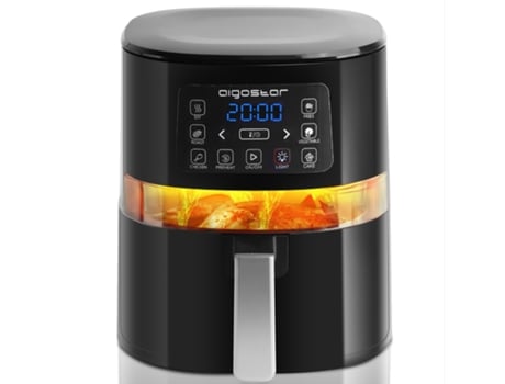 Freidora de Aire AIGOSTAR 300010Xve (4 L - Negro)