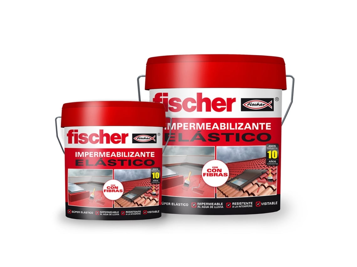 Impermeable FISCHER Terracota 1L con Fibras 558431