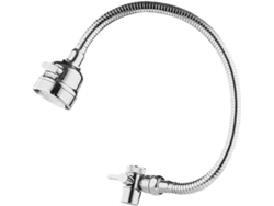Extensión De Grifo De Fregadero De Acero Inoxidable Con Boquilla Giratoria Y Control