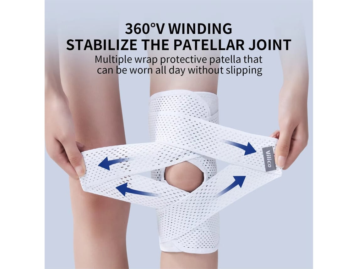Negrolvilico 1 Rodillera Deportiva Elástica Presión Soporte Rodilla Protector Articulaciones Fitness Recuperación Antideslizante