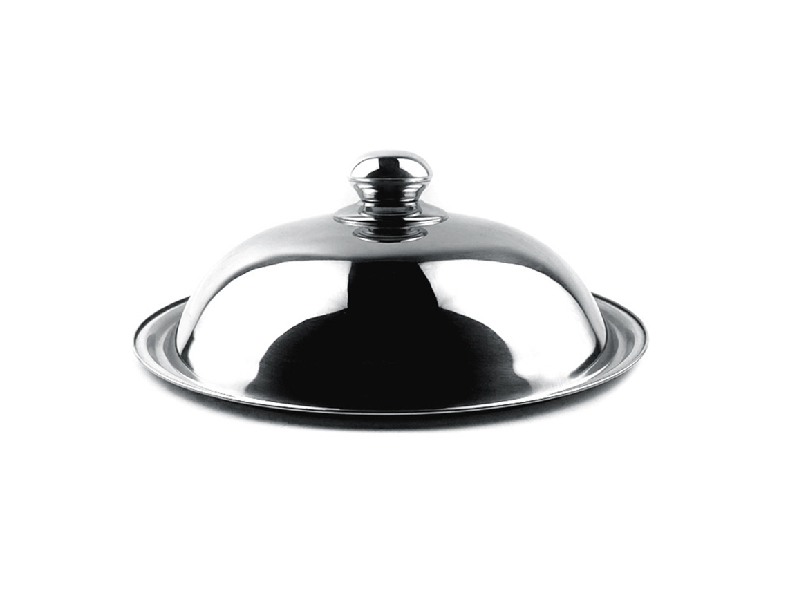 Tapa Redonda De Acero Inoxidable Con Cristal Transparente De 34 Cm Para Olla, Ideal Para El Hogar Y Restaurantes.