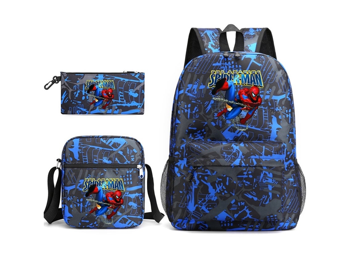 Mochila De Três Peças Spider-man