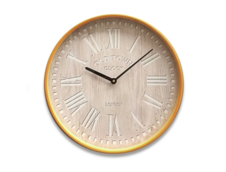 Reloj de Pared VERSA 29978 (Cristal - 40 x 4.5 x 40 cm)