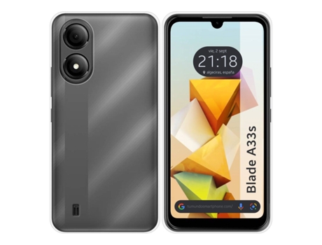 Funda Silicona Gel TPU Transparente para Zte Blade A33s