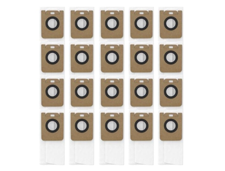 Saco de lixo 20 peças para saco de lixo robótico xiaomi dreame l10plus