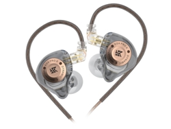 Auriculares Curvados Kz Edx In Ear SZSMART Gris