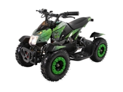 Quad Eléctrico Infantil Cobra, 800 Vatios, Hasta 24 Km/h, Apto A Partir De 8 Años, Suspensión, 3 Baterías De 12 V, Frenos De Disco.