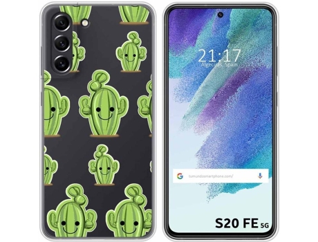 Carcasa Samsung Galaxy S21 FE 5G TUMUNDOSMARTPHONE Cactus Multicolor
