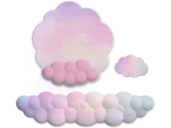 3 Teclados Con Reposamuñecas En Forma De Nube, Alfombrilla Para Ratón, Soporte Para La Muñeca,