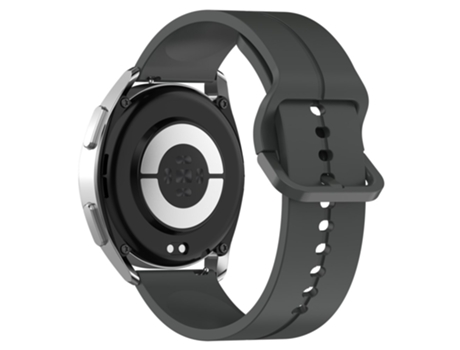 Correa de Silicona 22mm ajustable para Samsung Galaxy Watch 3 45mm/Huawei Watch GT3 SE - gris oscuro
