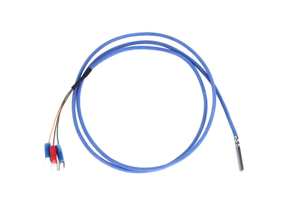 Sonda Sensor De Temperatura Pt100 Rtd Inoxidable Cable Ptfe Impermeable 1m 4x30x1000mm