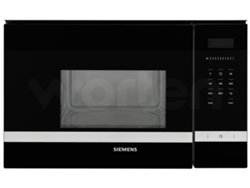 Microondas Integrable SIEMENS BF525LMS0 (20 L - Sin grill - Inox)