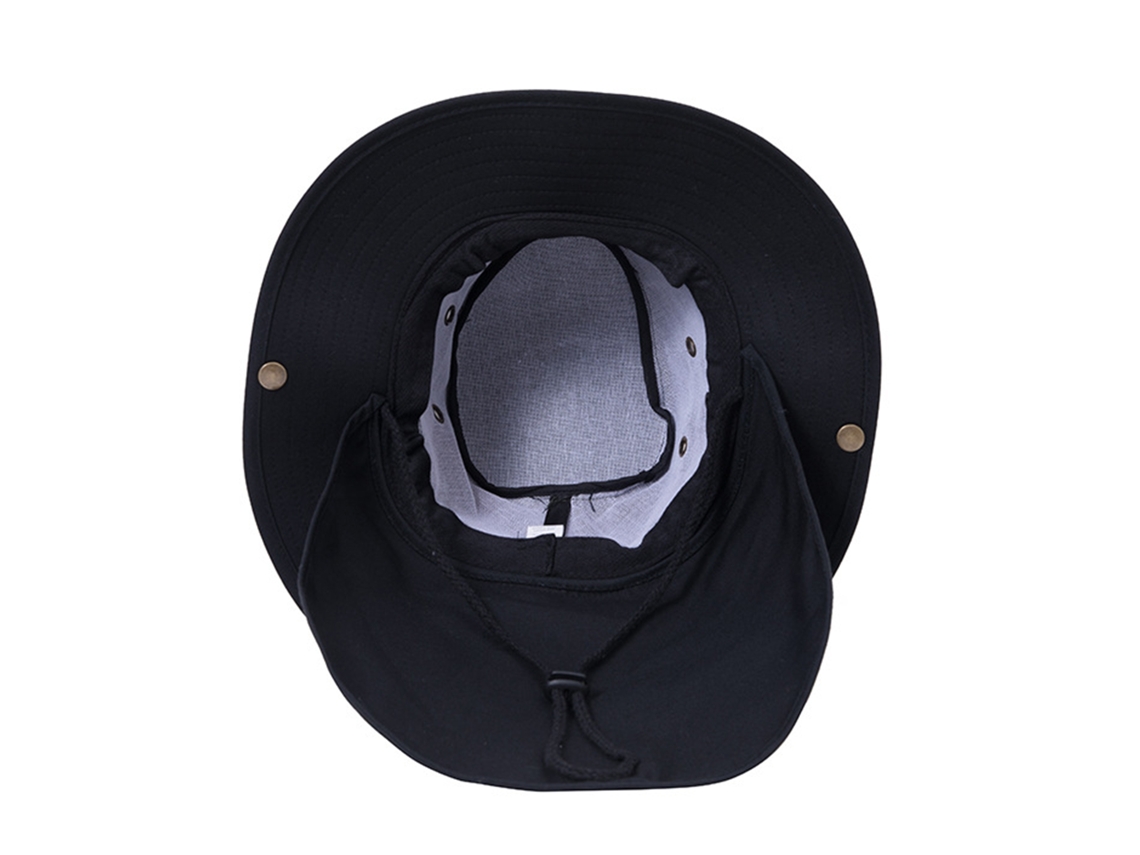 Sombrero De Sol Para Pesca Con Flap Cervical Upf50+ Protección Uv Rápido Secado Verano Hiking Jardinería Caza Unisex