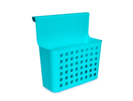 PLASTIC FORTE Cesta Colgante Balance para Puertas de Armarios Ideal Cocina Turquesa